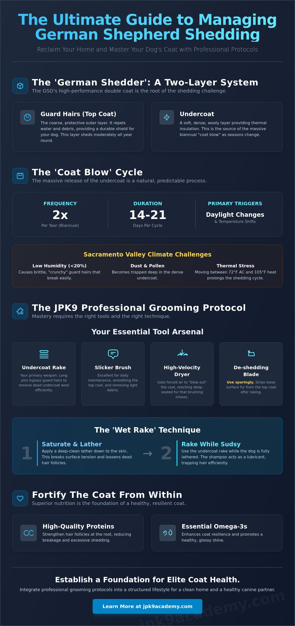 GSD Shedding: The Ultimate Management Guide for Sacramento Owners