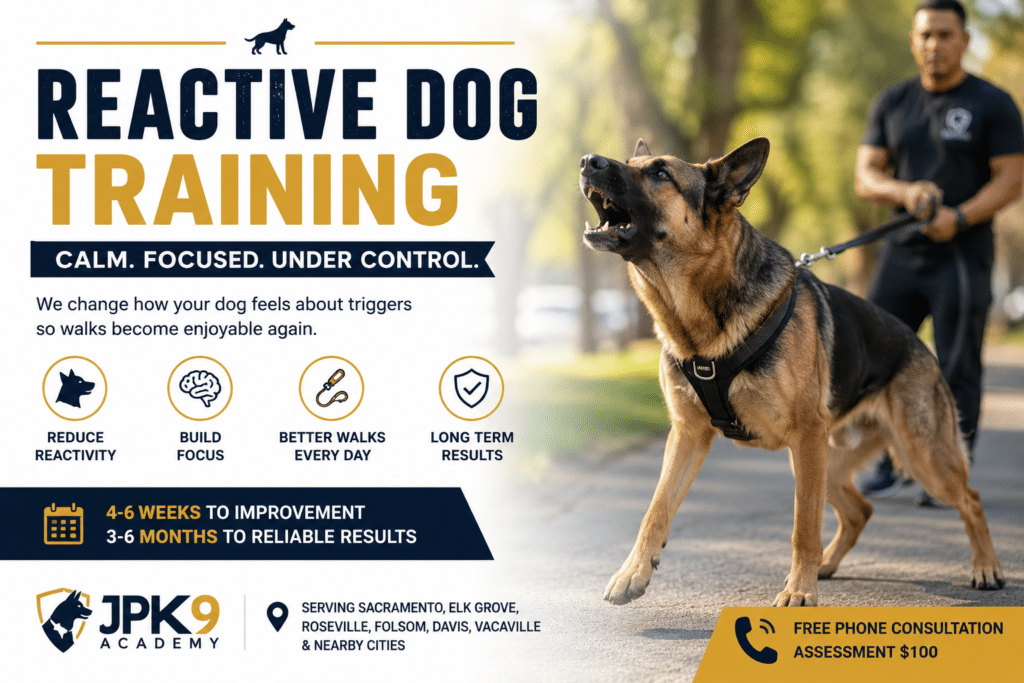 reactive dog training
